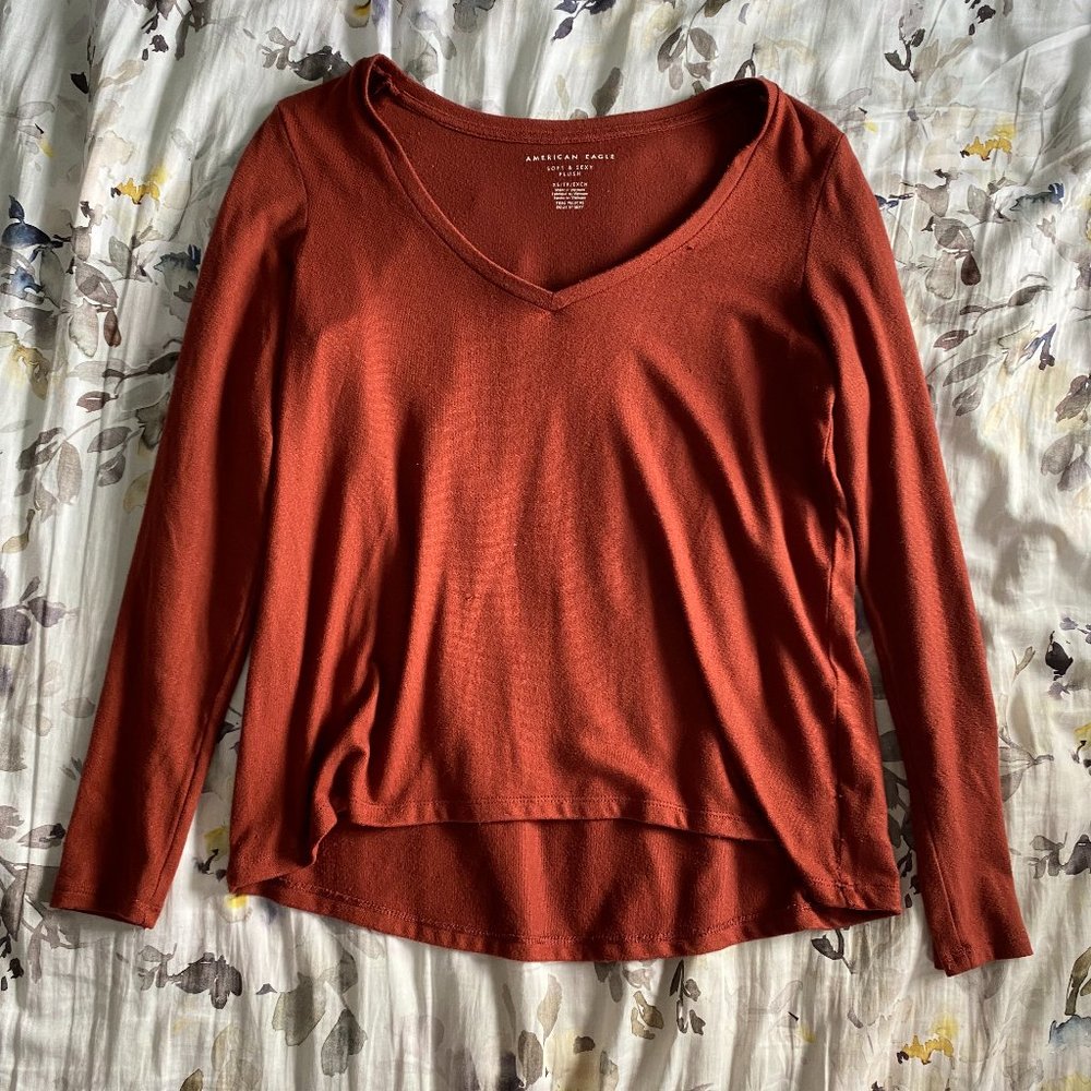 XS American Eagle Plush Long Sleeve